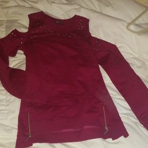 Venus Open Shoulder Sweater